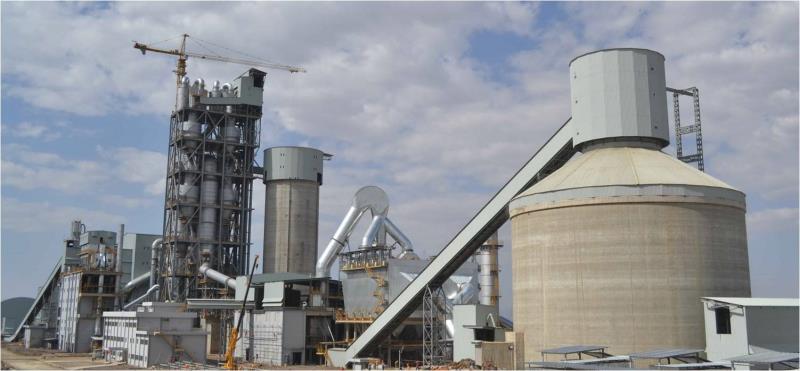 Ethiopia 6000TD cement production line civil engineering project