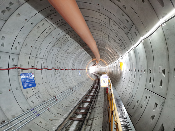 Shenzhen Metro Line 12, Chiwan Parking Lot shield section construction project